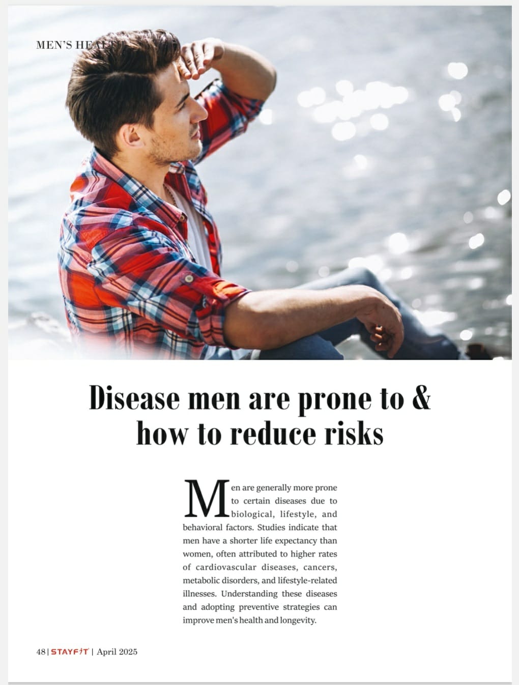 Disease men are prone to & how to reduce risks